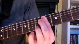 How To Play the C11 Chord On Guitar C sharp eleventh 11th [upl. by Moria]