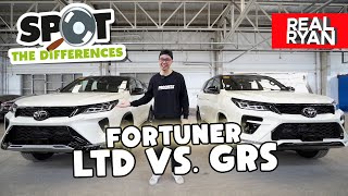 TOYOTA FORTUNER LTD VS TOYOTA FORTUNER GRS 2022 COMPARISON PHILIPPINES [upl. by Madelyn]