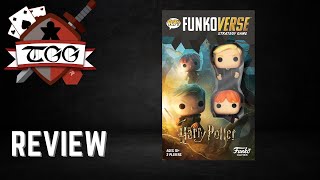 Funkoverse Strategy Game Harry Potter 101 Review [upl. by Armelda257]