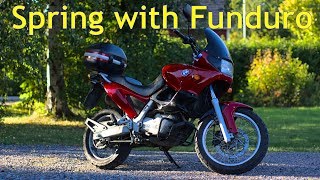 Spring with BMW F 650 Funduro [upl. by Kenn]