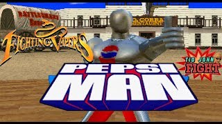 Fighting Vipers  Pepsiman Ataca no Saturno Tio John Fight Ep30 [upl. by Eelrahs598]