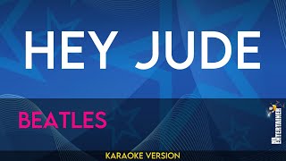 Hey Jude  Beatles KARAOKE [upl. by Kavanagh963]