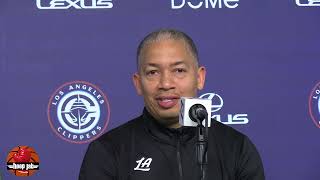 Ty Lue Reacts To The Clippers Intuit Dome Debut 116113 Loss To The Suns HoopJab NBA [upl. by Sinclare]