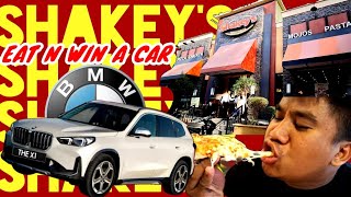 Shakeys pizza promo 2024  Win a BMW sa ShakeysPhilippines BMW [upl. by Eyot524]