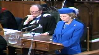 Margaret Thatchers Sermon on the Mound [upl. by Anitan]