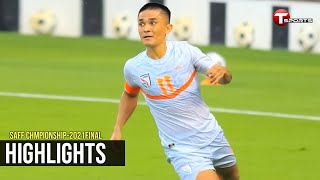 Highlights  India Vs Nepal  Final Match  SAFF Championship 2021 [upl. by Godred]