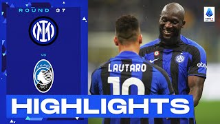 InterAtalanta 32  Inter edge fivegoal thriller Goals amp Highlights  Serie A 202223 [upl. by Ahsak634]