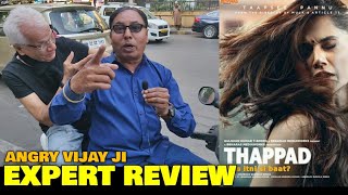 Vijay Ji BRUTALLY ROAST Thappad Movie  EXPERT REVIEW  Taapsee Pannu  Anubhav Sinha [upl. by Ynohtn]