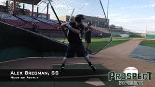 Alex Bregman SS Houston Astros Swing Mechanics at 200 FPS [upl. by Allenod441]