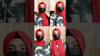 4 simple hijab styles for school schoolhijab schoolstyle hijabtutorial ytshorts [upl. by Sana]