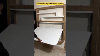 How to make folding dining table shorts interiordesign diningtable ebcodiningtable furniture [upl. by Behnken749]