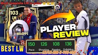 Kylian Mbappé fc mobile review 🤯🤯🤯 better than All LWbest LW in fc mobile💯💯💯gameplay fc25 fifa [upl. by Enajiram962]