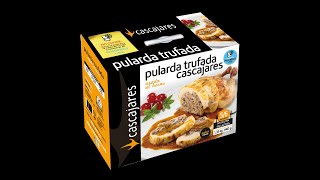 Cascajares  Pularda trufada asada al horno [upl. by Ahsain]