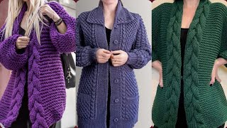 Gorgeous and Stunning Free Crochet Cardigans patternsEasy Crochet patterns [upl. by Aeiram28]