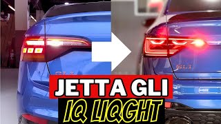 JETTA GLI 2023 UPGRADE LANTERNA IQ LIGHT COM SETA DINÂMICA  LANTECH AUTOPARTS [upl. by Eidorb733]