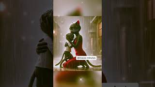 Black Kitten Story🥺 cat catlover funny shorts aicat ai viralshorts viralvideo [upl. by Ymeon]