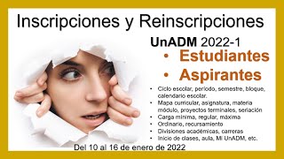 👉Reinscripcionesregistro de asignaturasmoduloscarga mínimamáxima y más información👌👀 [upl. by Groeg]