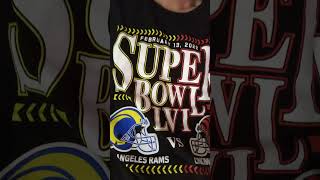 Who won that Super Bowl2022 Super Bowl NFL Apparel t shirt [upl. by Gosselin]