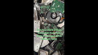 Data Destruction with Reboot Tech datadestruction shorts ewaste [upl. by Nabetse]