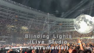 The Weeknd  Blinding Lights Live Studio Instrumental [upl. by Rovelli]