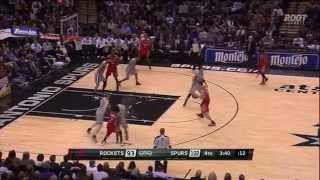 Donatas Motiejunas Highlights vs Spurs 20141228 [upl. by Cad]