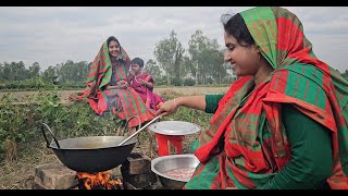 আয়াত এখন তারার মত রাগ করা শিখে গেছে  Village life with Shampa  Doyel Agro [upl. by Enimsay]