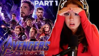 What Do We Do Now Avengers Endgame PART 1  REACTION  First Time Watching [upl. by Aridnere]