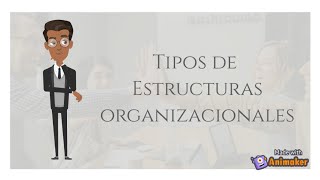 Estructura organizacional  Tipos [upl. by Lowndes]