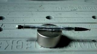 Dangerous Neodymium Magnets Smash Pencil [upl. by Hillegass]