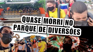 VLOG  Um Dia No Parque de Diversões  Mirabilandia Parque PE [upl. by Undis]