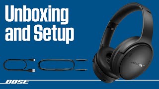 Bose QuietComfort Headphones – Unboxing and Setup [upl. by Lucic]