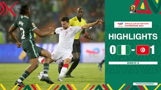 Nigeria 🆚 Tunisia Highlights  TotalEnergiesAFCON2021 Round Of 16 [upl. by Aynod]