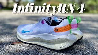 NIKE REACTX INFINITY RN 4 New foam new Flyknit more sustainable [upl. by Ilil979]