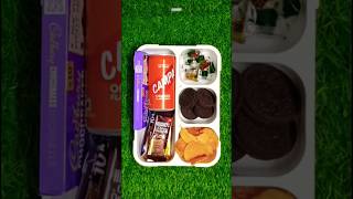 Hershey Chocolate Oreo Biscuits Cookies Jelly Wafers amp Orange Soda Drink Lunch Box Ideas 🥰 😋 [upl. by Kip190]