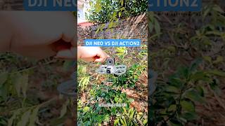 Dji NEO vs DJI OSMO ACTION 2 djineo dji [upl. by Denzil521]