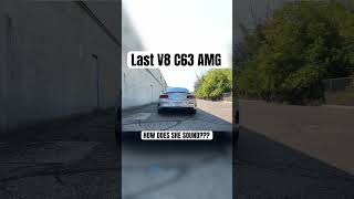 How does the C63 Sound c63 youtubeshorts youtube viral subscribe theeurocarguy [upl. by Imnubulo774]