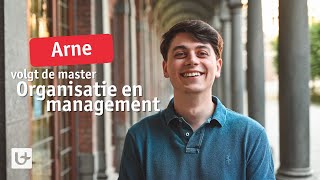 Arne volgt de master Organisatie en management aan UAntwerpen [upl. by Wolfram760]