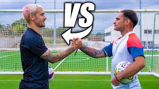 ANTOINE GRIEZMANN VS DELANTERO09  Retos de Fútbol [upl. by Cara842]