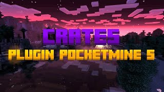 Plugin Crates Pocketmine 5 2023 Free Donwload  zenji [upl. by Atnom]