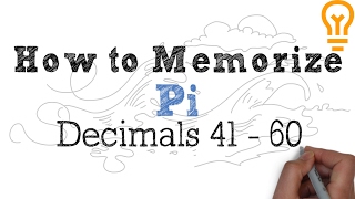 How to Memorize Pi  Easiest Way Possible Video 3 [upl. by Anawak]