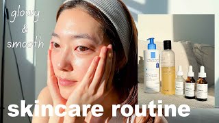 My Skincare Routine for Glowy amp Smooth Skin l Skincare Hack for Dry Skin [upl. by Arley]