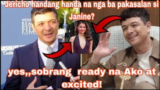 Jericho IBINAHAGI sa PUBLIKO na HANDA na siyang PAKASALAN si Janine [upl. by Atineb]