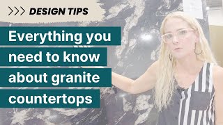 Granite Countertops 101  What You Need to Know [upl. by Greta]