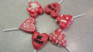 Valentines Day Heart Cake Pops [upl. by Irrabaj]