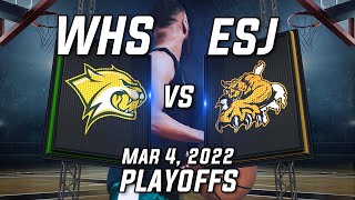 Walker vs East St John  Boys Basketball  LIVE [upl. by Perzan868]