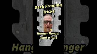 HOW TO INSTALL DECK JOIST HANGERS THE EASY WAY [upl. by Ralip]