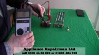 How to Test for continuity and insulation on a Wash heater Element [upl. by Anwaf]