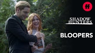 Shadowhunters  Season 3A Bloopers Part 1  Freeform [upl. by Helas]