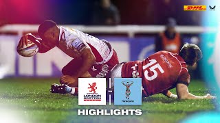 Highlights young Harlequins side defeat London Scottish at The RAG [upl. by Popelka]