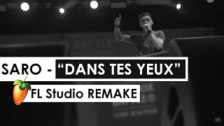 Remaking SARO  quotDANS TES YEUXquot in FL Studio BBWC 1st Round VS Inkie [upl. by Leunad]